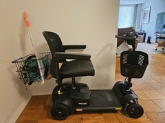 Pride Chello Elite Traveller® 2 4-Wheel Travel Mobility Scooter-18AH-1 year labo