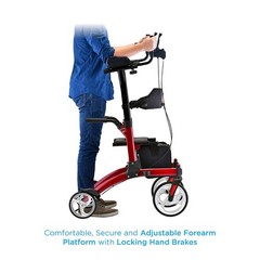 Nova Medical – Dragon Rise Up Rollator 4802 – Blue