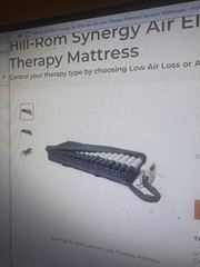 Hill Rom Synergy Air Elite Bariatric Mattress NIB w/pump 1000lb Capacity