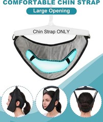 Soft Chin Support Pad – Skin-Friendly Velvet Cushion with Foam Padding, Adjustab