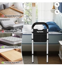 BigDolphin Bed Rails for Seniors – Adjustable Bed Cane Supports 350LBS