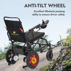 FOLD AND TRAVEL Electric Wheelchair For Adults & Seniors – Lightweight Compact