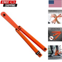 Orange Foldable Plastic Practice Tool: Safe & Durable Design for Adult Learners