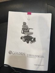 Power Wheel Chair: Compass Sport GP605 by Golden Technologies – Great condition!