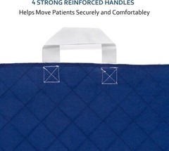 Positioning Bed Pad with Handles (34″X52″), Waterproof Incontinence Bed Pads for