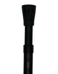Classy Chrome Crook Handle with Adjustable Shaft from Italy