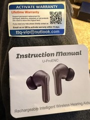 Royal Hearing U-ProENC 5.3 Bluetooth Wireless Hearing Aid with Charging Case