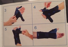 Wrist Brace With Thumb Splint For De Quervain’S Tenosynovitis, ETC. L/ Left Hand