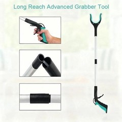 Heavy Duty Grabber Tool Industrial Pick Up Stick Hand Grip Reach Trash Reacher
