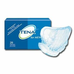 TENA for Men Bladder Control Incontinence Pad, 9.9“, 4 Cases of 120 (480 Count)