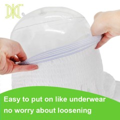 Newclears Adult Incontinence Underwear Diapers for Men Women, 20/40/60/80 ct