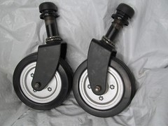 Drive Titan Caster Wheels w/ Brackets Electric Wheelchair Scooter Part