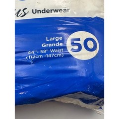ProCare Plus Protective Underwear Maximum Absorbency Large 44-58in 100 CountBulk