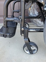 New Ki Mobility Catalyst Cat 5 16”X16″ Folding Wheelchair 16″ X 16″
