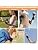 2 Pairs Elastic Wrist Compression Sleeve, Nylon Wristbands Brace for Support Wri