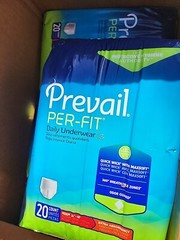 Prevail Per-Fit Protective Underwear Medium 34“-46“ Bag of 20 4 Pack 80 Total