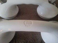 12 Inch Moen Home Care Suction Cup Bath/Shower Grab Handle Bundle of 3