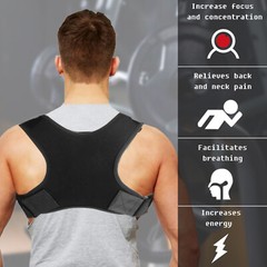 2x Back Posture Correctors Shoulder Straight Braces Treatment Men’s and Women’s