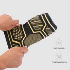 Copper Elbow Compression Sleeve Elbow Brace For Tennis Arthritis Bursitis US