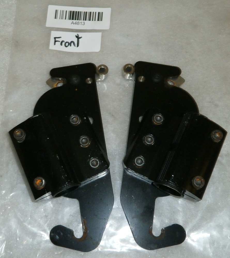 SET OF WHEELCHAIR BACK SUPPORT BRACKET GOOD AS PICTURE