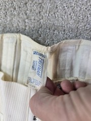 Vintage Freeman 36 Lumbosacral Ivory Orthotic Corset Brace Back Support READ