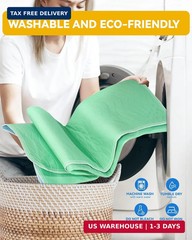 Washable Underpads Waterproof, 2 Pack 36″ x54“ Heavy Absorbency Incontinence Be