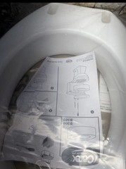 Carex Toilet Seat Riser round Raised Toilet Seat Adds 3.5 inches to Toilet