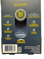 Dr. Scholl’s Pain Relief Orthotics for Plantar Fasciitis Men size 8-13 1 pair