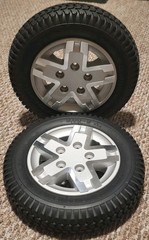 Quantum Q6 Edge 3/HD/4Front/Stretto/Jazzy J600ES/ Pair Drive Wheels Tires 3.00-8