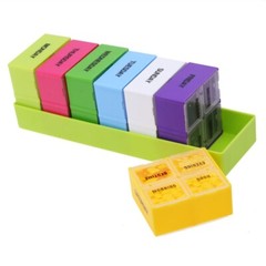 7 Days Pill Medicine Box Portable Travel Weekly Medicine Health Storage Pill Box