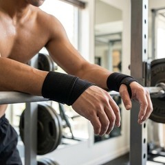 3Pairs Adjustable Wrist Braces, Compression Wrist Wraps for Gym & Sports