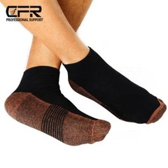 1-3 Pairs Copper Compression Socks Plantar Fasciitis Arch Ankle Running Support@