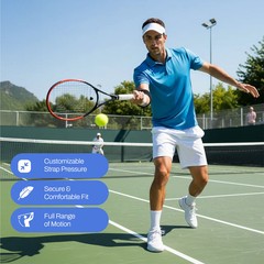 Elbow Compression Strap for Tennis & Golf Athletes | Athletin Be Sporty