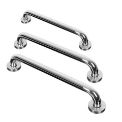 300/400/500mm Shower Grab Bar Grip Bathroom Aid Safety Hand Handle Towel Rail