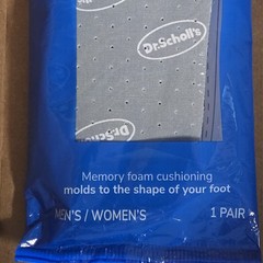 Dr Scholls Air Pillo Memory Foam Insoles Mens 7-13 Womens 5-10 Trim To Fit New