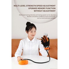 Robotic Hand Training Glove Heated Rechargeable Voice Control Individual Finger
