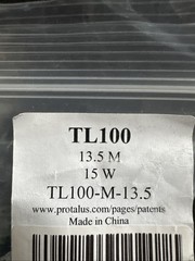 Protalus T100 Lite~Ultra-Thin, Semi-Rigid Orthotic Insole~Sz 13.5 Men Wmn 15~NEW