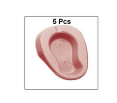 5 Pcs Bed pan Stackable Bedpan Unisex 1.75 Quart, 1656 mL Reusable, Dusty Rose