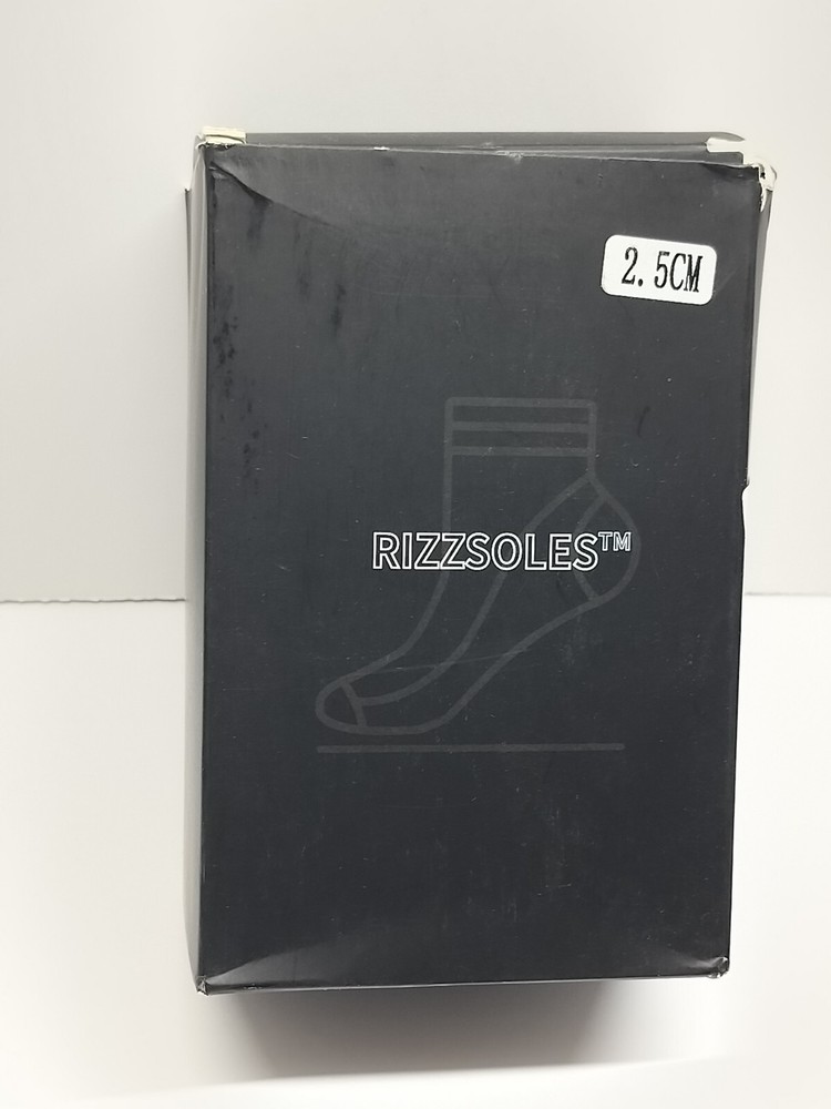 Rizzsoles Height Max Socks Height Max Insoles 2.5 CM Height Insoles 2 pairs