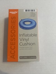 Equate Inflatable Vinyl Cushion, Blue, Universal