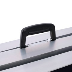 Portable 5ft Folding Wheelchair Ramp 600LB Cap 2-Pc Aluminum Non-Skid
