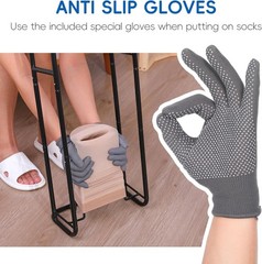 Compression Stocking Helper – Innovative Sock Aid for Sizes Beyond 14 Inches