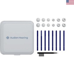 Aid Wax Guard Kit for Atom X and Atom Pro 2 Hearing Aids Includes Case 12