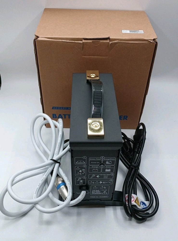 Invacare/Quickie/Pride 24v Automatic Power chair Charger,3 pin 4C24080A