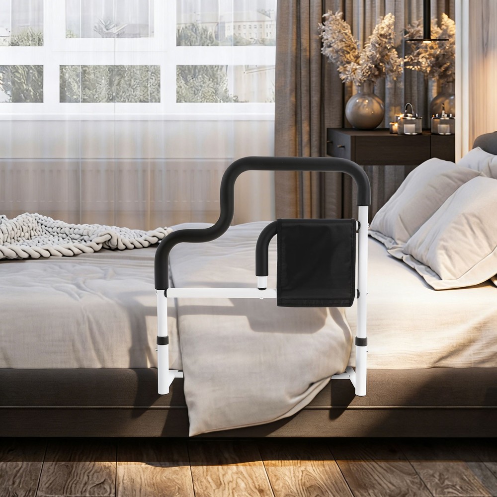 100kg/220.46lb Bedside Handrail Bed Safety Handrail Bed Rails For Elderly Adults