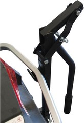 Lever Lift Stand – 33″ Max, Vinyl Cradle, Easy Assembly, Powder Coated Steel