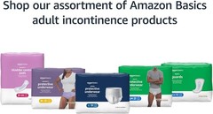 Amazon Basics Men’s Incontinence Guards, Maximum Absorbency, Moisture-Wicking