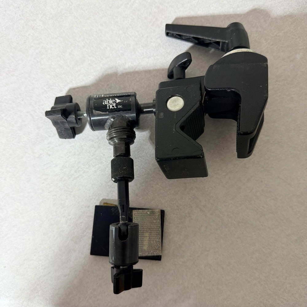 Ablenet Slim Armstrong Mounting System with Super Clamp Made in Italy Black