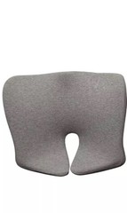 Cushion Lab Pressure Relief Seat Cushion for Long Sitting Hours on Office Grey