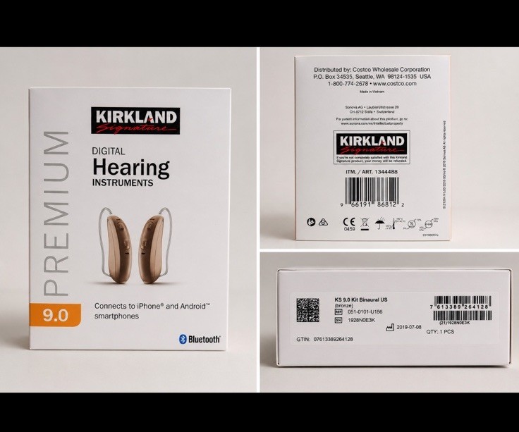 Kirkland Signature Premium KS 9.0 Digital Bluetooth BTE Hearing Aid